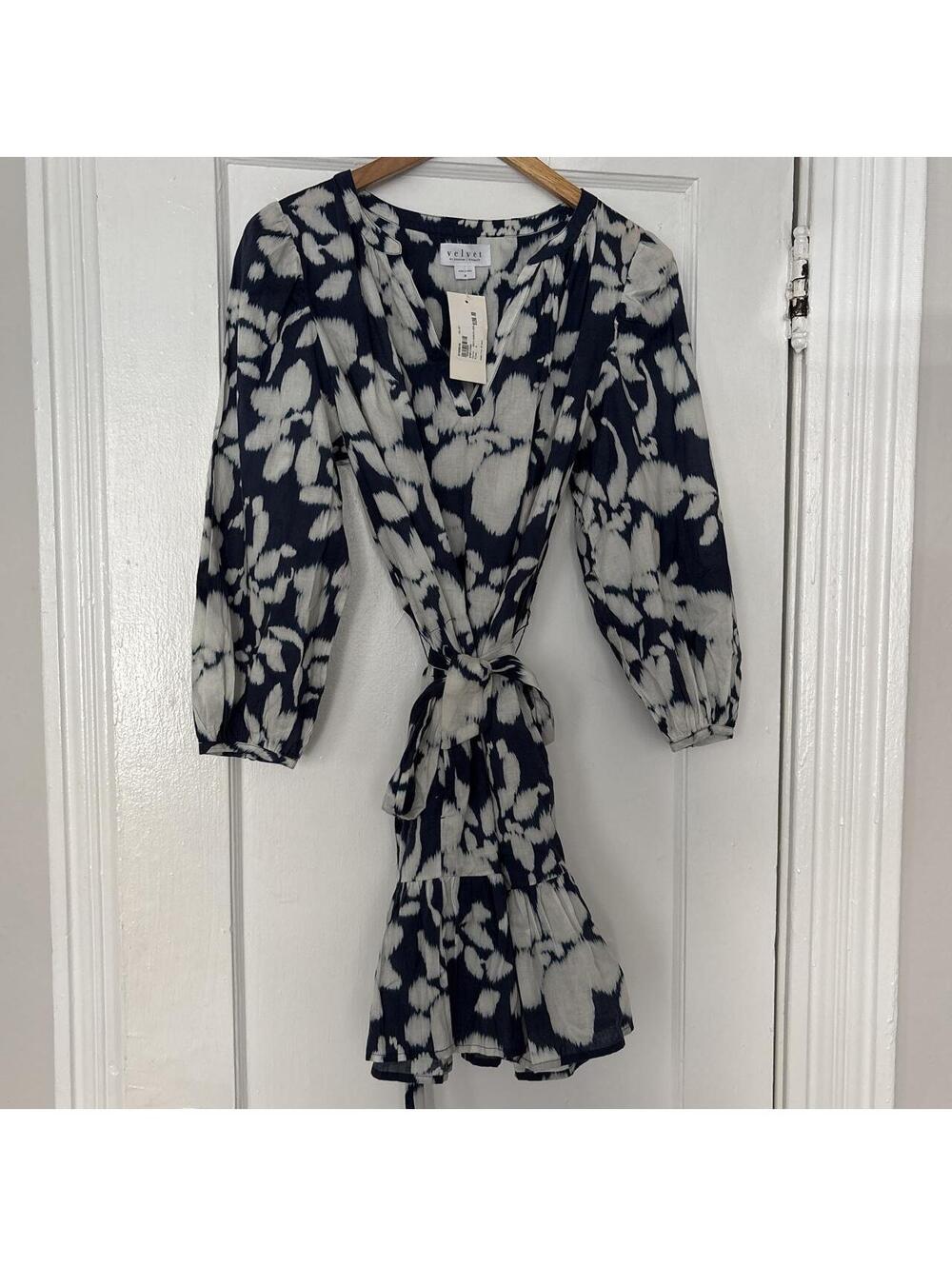 Velvet Women's Blue and Navy Dress
